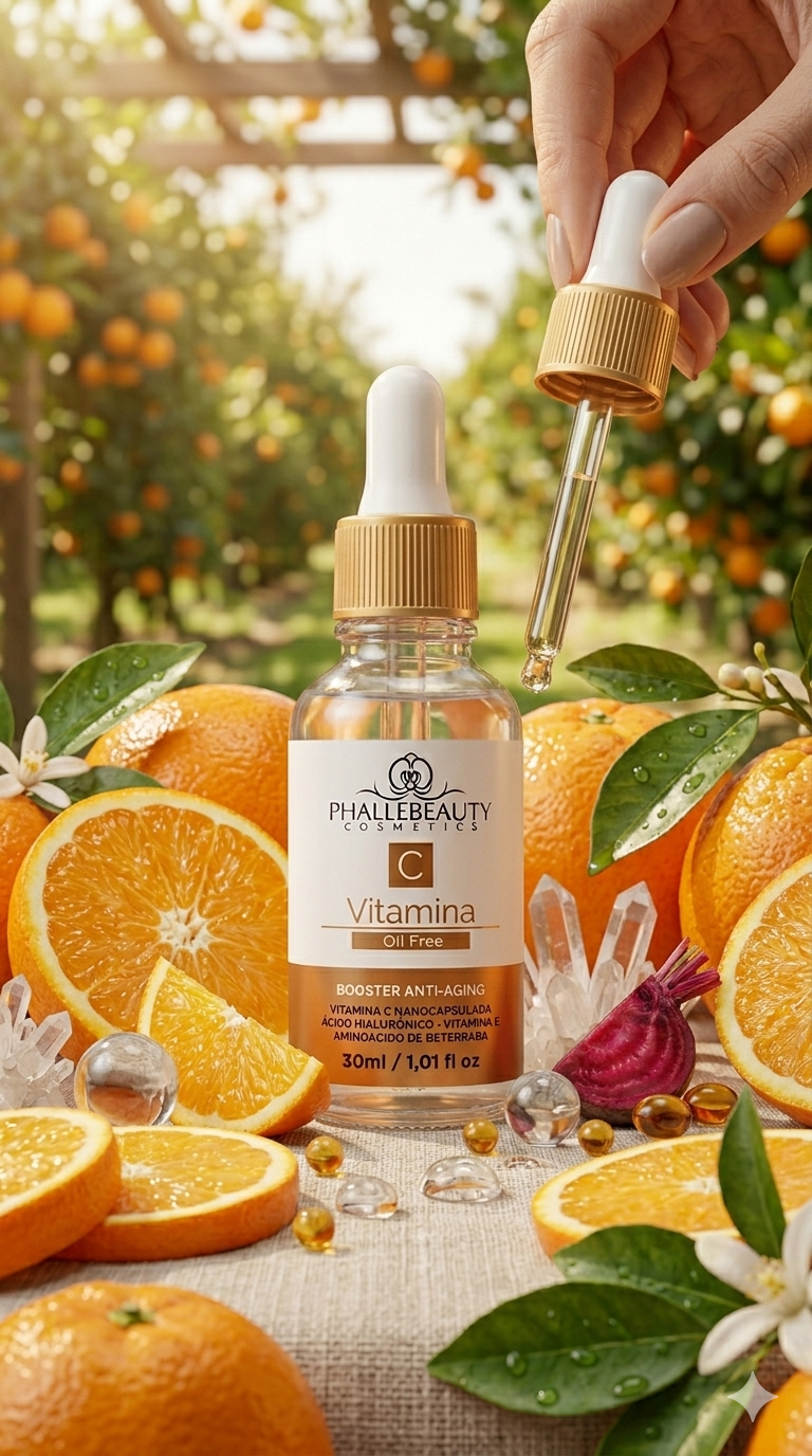SÉRUM VITAMINA C BOOSTER ANTI AGING 30ML – PHALLEBEAUTY COSMETICS