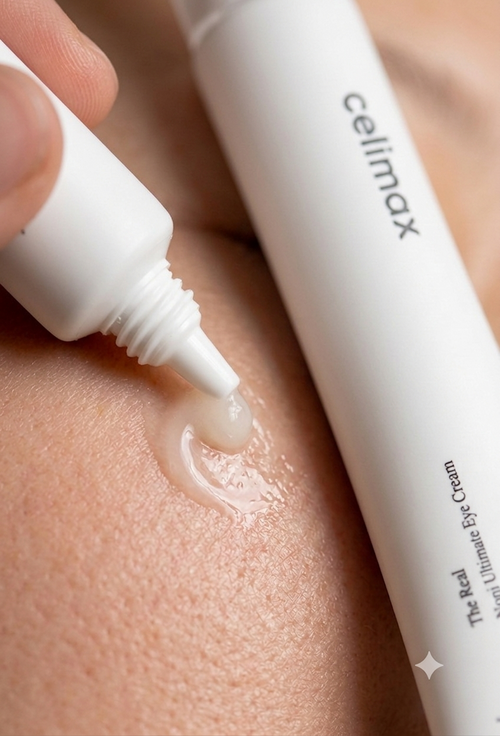 CELIMAX NONI ULTIMATE EYE CREAM ORIGINAL COREANO – CLAREADOR DE OLHEIRAS E ANTISSINAIS