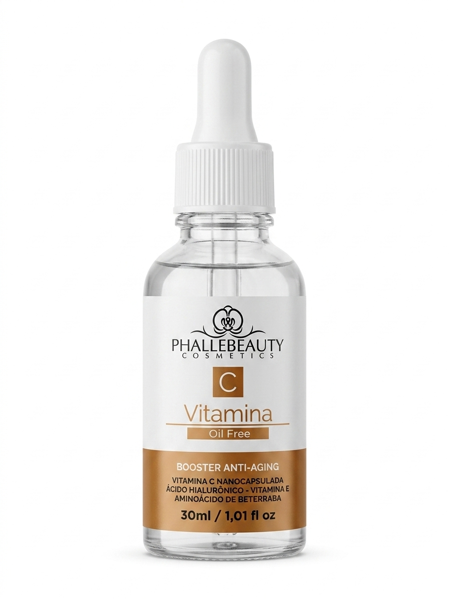 SÉRUM VITAMINA C BOOSTER ANTI AGING 30ML – PHALLEBEAUTY COSMETICS