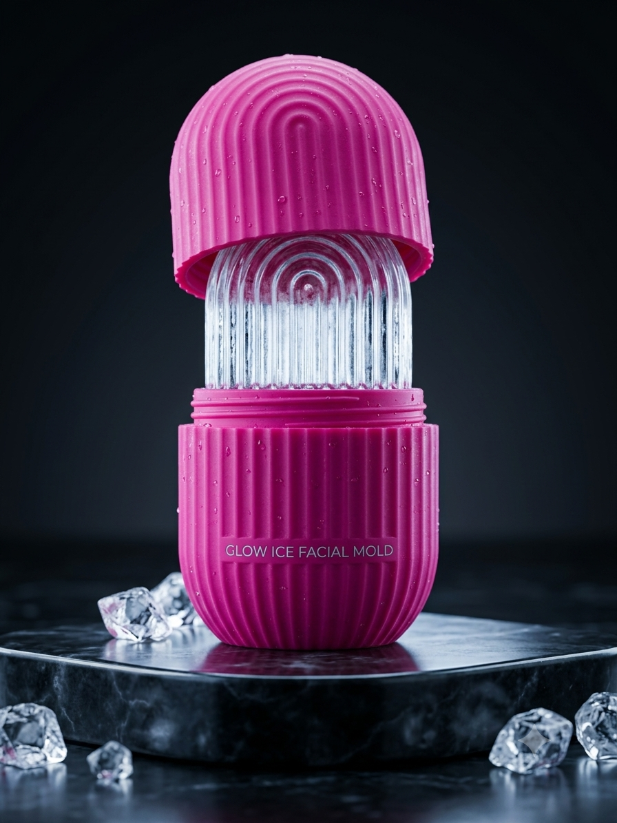 Rolo Facial de Silicone para Reduzir Inchaço e Bolsas