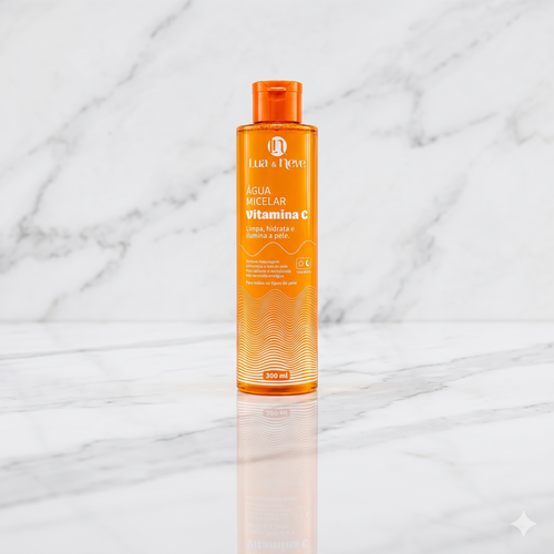 ÁGUA MICELAR VITAMINA C 300ML – LUA & NEVE COSMÉTICOS