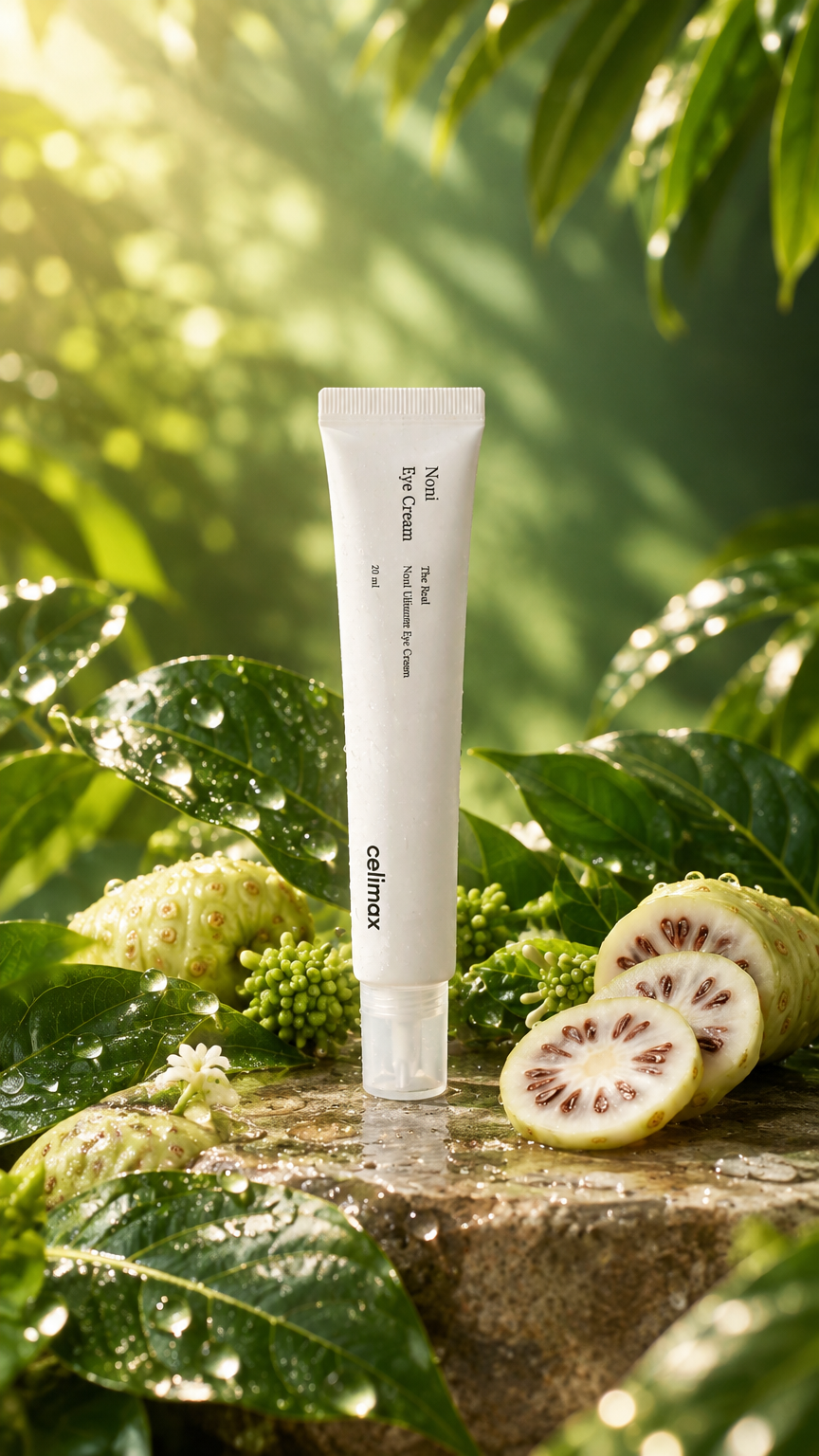 Celimax Noni Ultimate Eye Cream, Clareador de Olheiras e Antissinais, Original Coreano 20ml