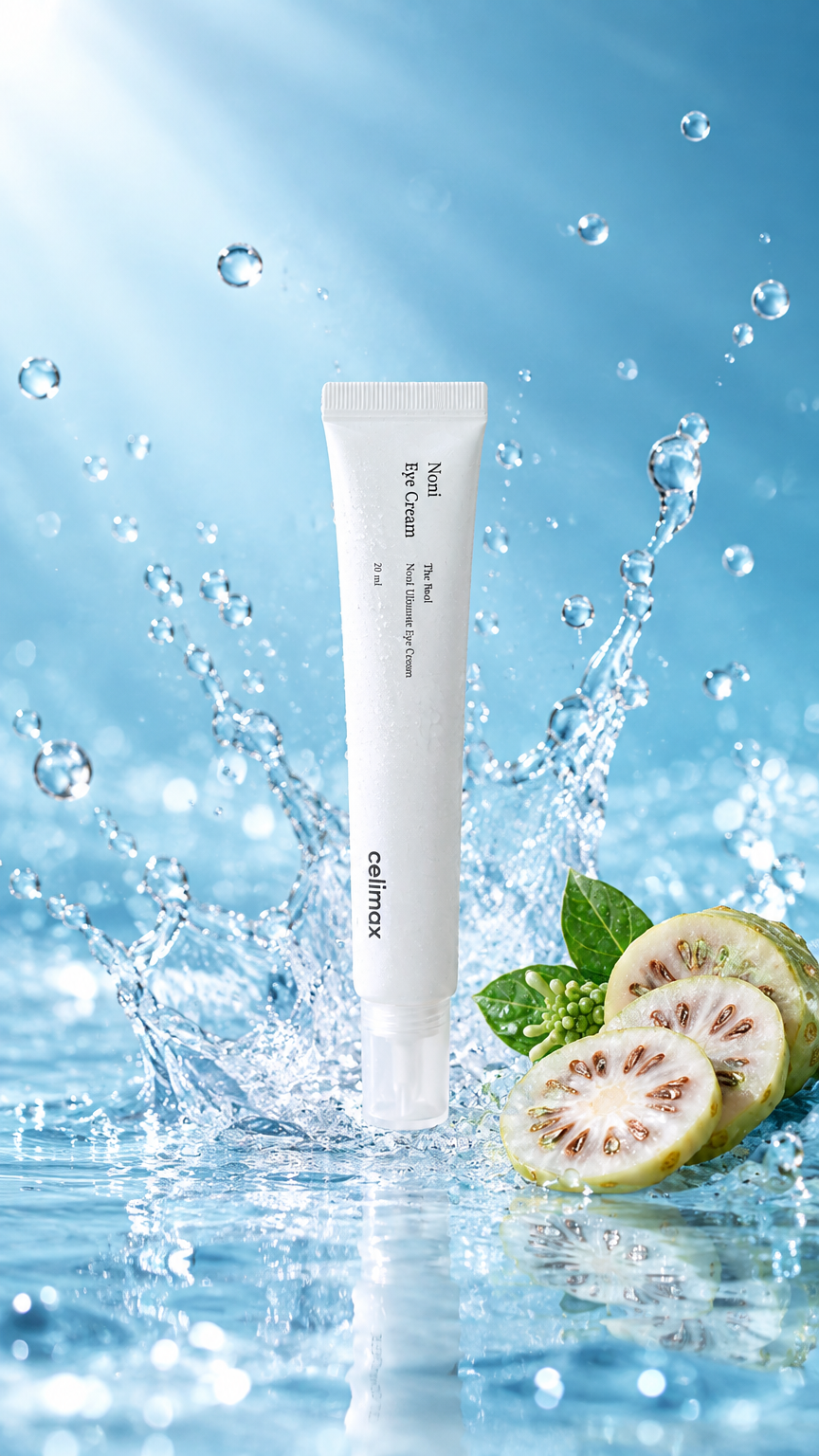 Celimax Noni Ultimate Eye Cream, Clareador de Olheiras e Antissinais, Original Coreano 20ml