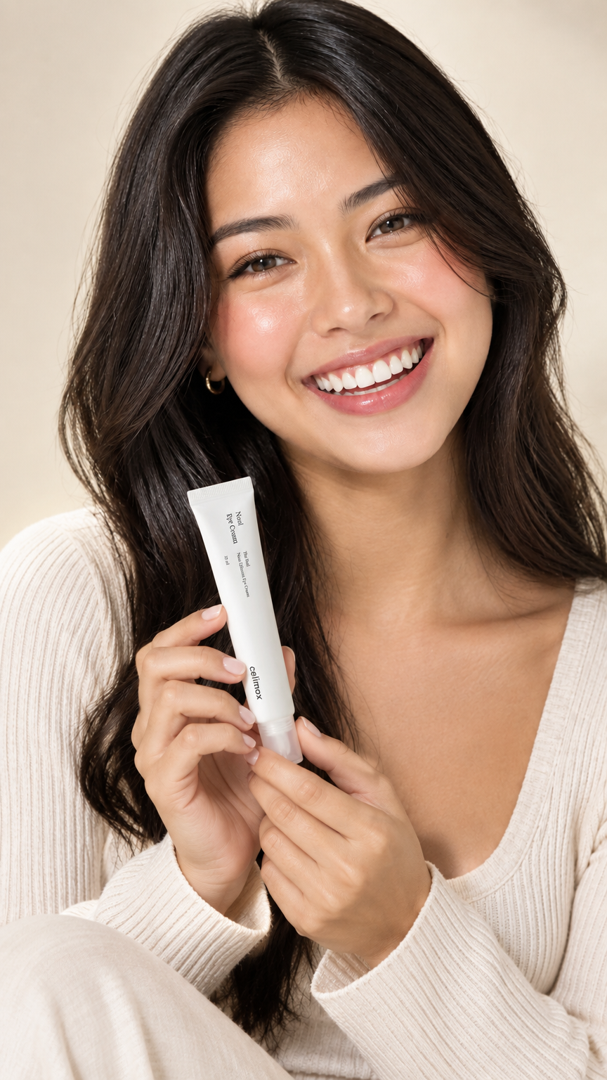 Celimax Noni Ultimate Eye Cream, Clareador de Olheiras e Antissinais, Original Coreano 20ml
