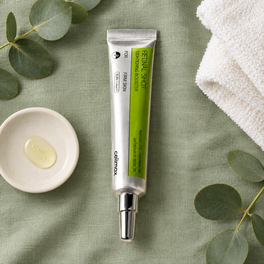 Celimax Retinal Shot Tightening Booster, Firmeza e Renovação com Retinal 0.1%, Original Coreano