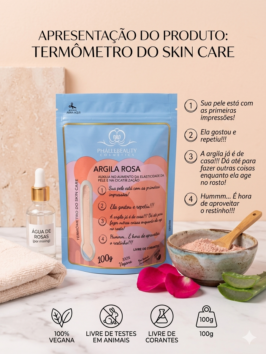 Argila Rosa 100G