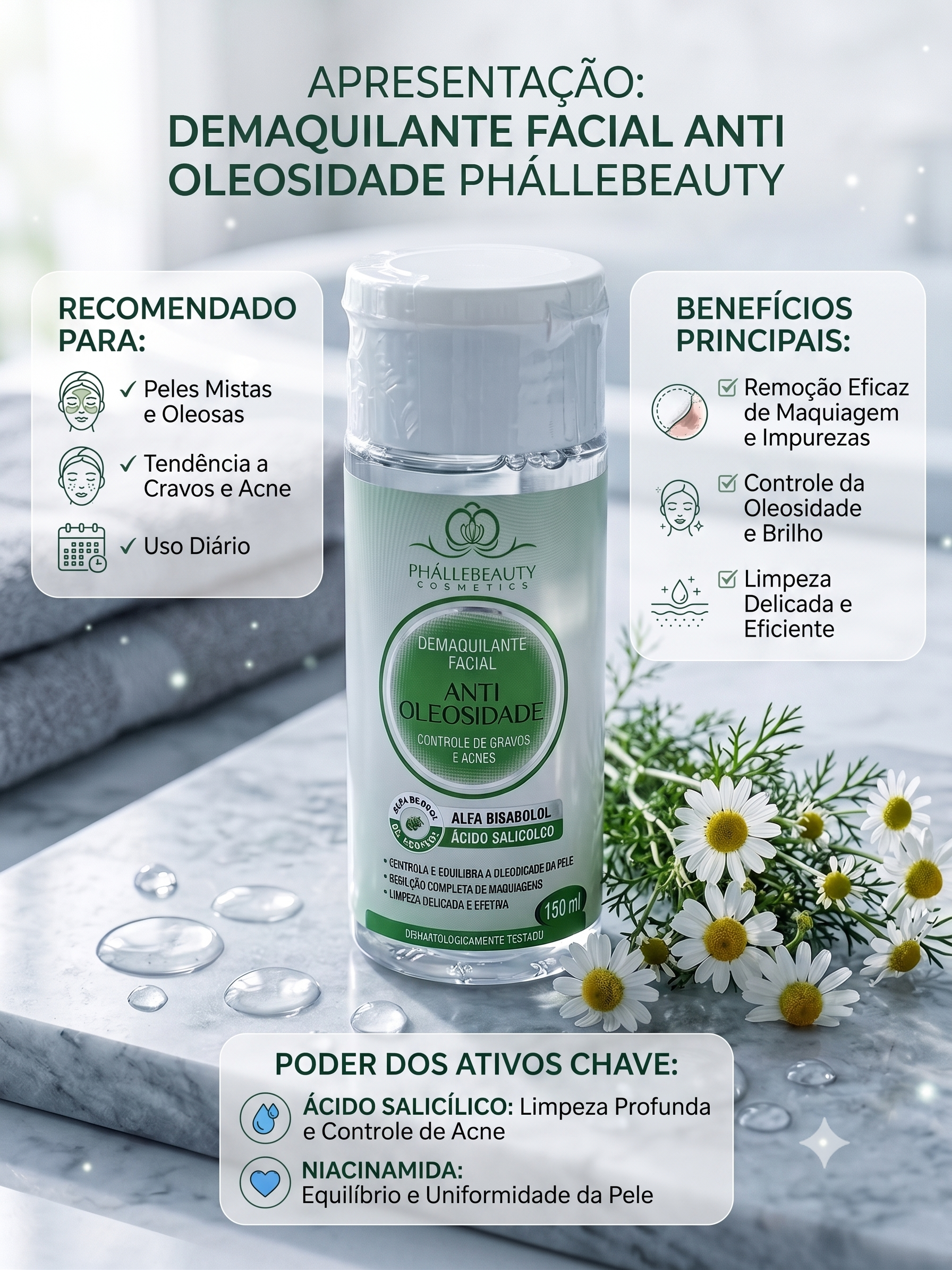 Demaquilante Antioleosidade 150ML